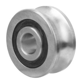 Track Guide Roller Bearing High Carbon Chrome Bearing Steel 12 x 39.3 x 20mm(LFR5201-14 NPP)